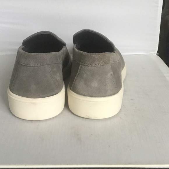 Franco Fortini Men's Taupe Suede Slip-On Loafers - Picture 3 of 7